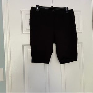 Plus size biker shorts